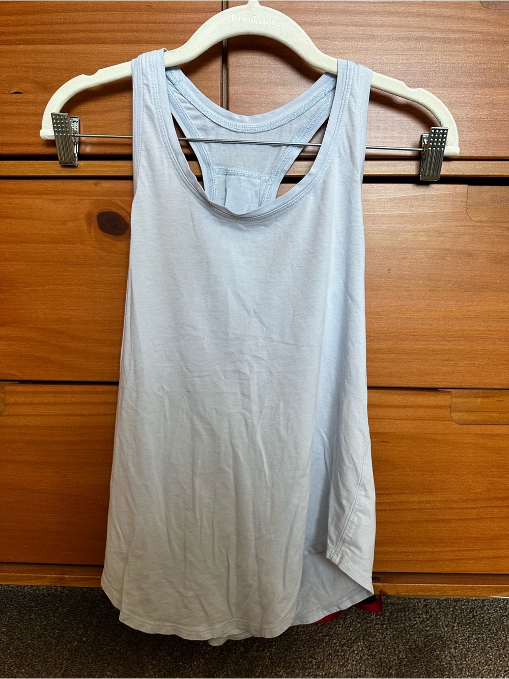 Lululemon Light Blue Racerback Tank Top
